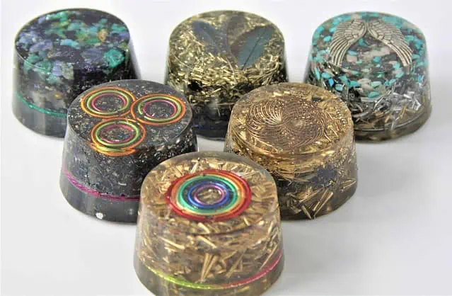 Orgonite Towerbusters in diverse vormen